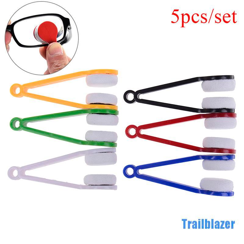 Bộ 5 Dụng Cụ Vệ Sinh Mắt Kính Bằng Sợi Microfiber Mềm Mại