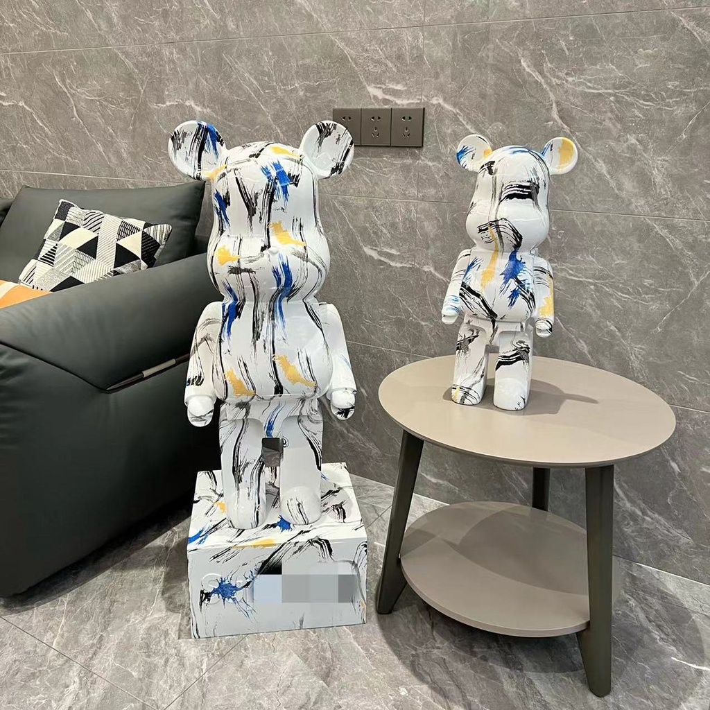 Gấu Decor Phòng Ống Heo Tiết Kiệm Hình Gấu Kaws Trang Trí Lối Vào Nhà Cửa