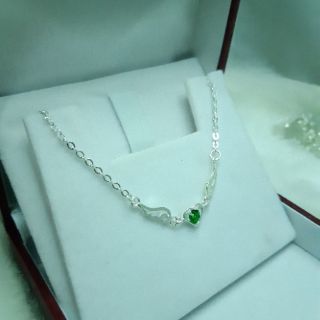 Dây chuyền nữ bạc mặt trái tim