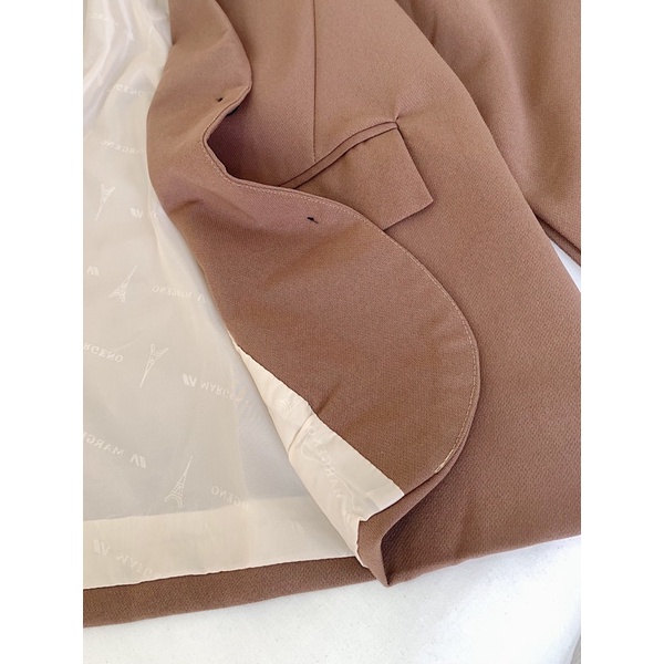 áo blazer nữ 2 lớp, áo vest dài tay cao cấp phong cách hàn quốc