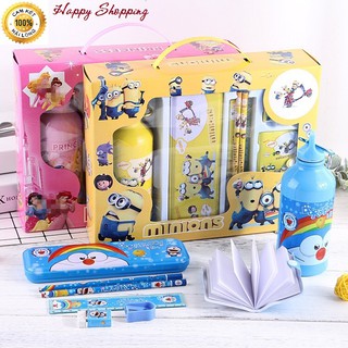 Bộ Dụng Cụ Học Tập 8 Món Nhiều Mẫu Siêu Dễ Thương Cho Bé
