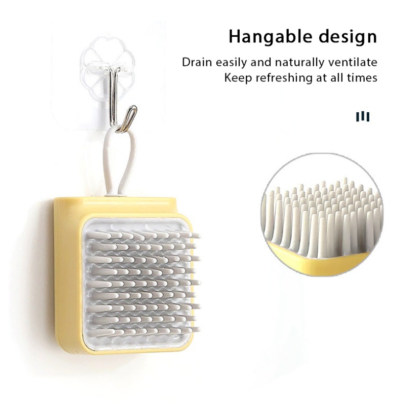 Lược Mát Xa Da Đầu Bằng Silicon Tiện Dụng Cho Người Lớn Silicone