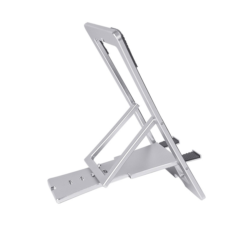 Giá Đỡ Điện Thoại / Máy Tính Bảng Bằng Hợp Kim Nhôm Có Thể Gấp Gọn Tiện