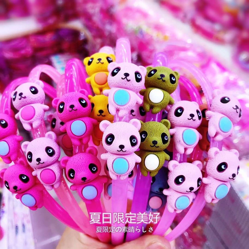 Cài tóc trái cây+thú cưng cho bé gái siêu cute 3D hoạt hình cao cấp