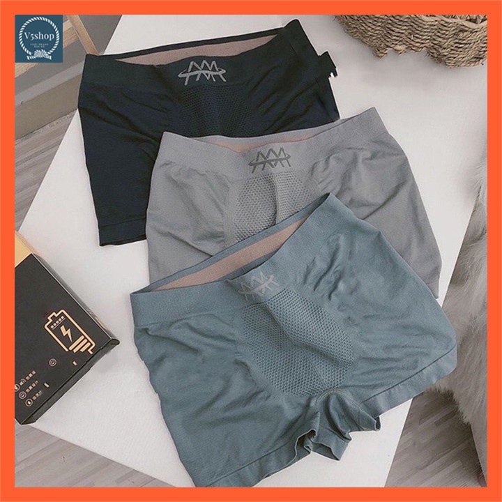 Quần sịp đùi nam boxer cotton cao cấp thông hơi thoáng mát SĐ6