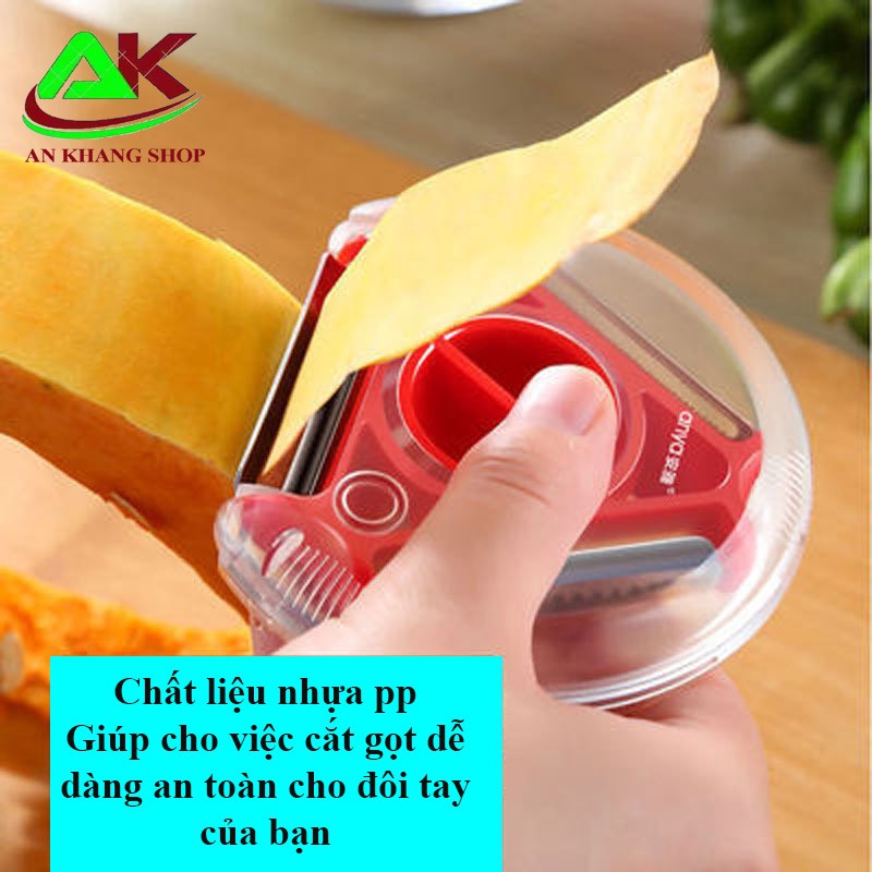 Dụng cụ gọt vỏ và bào sợi rau củ đa năng 3 trong 1