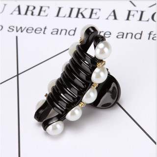 KẸP TÓC MINI ĐÍNH ĐÁ KÈ HẠT CHÂU PHONG CÁCH HÀN QUỐC