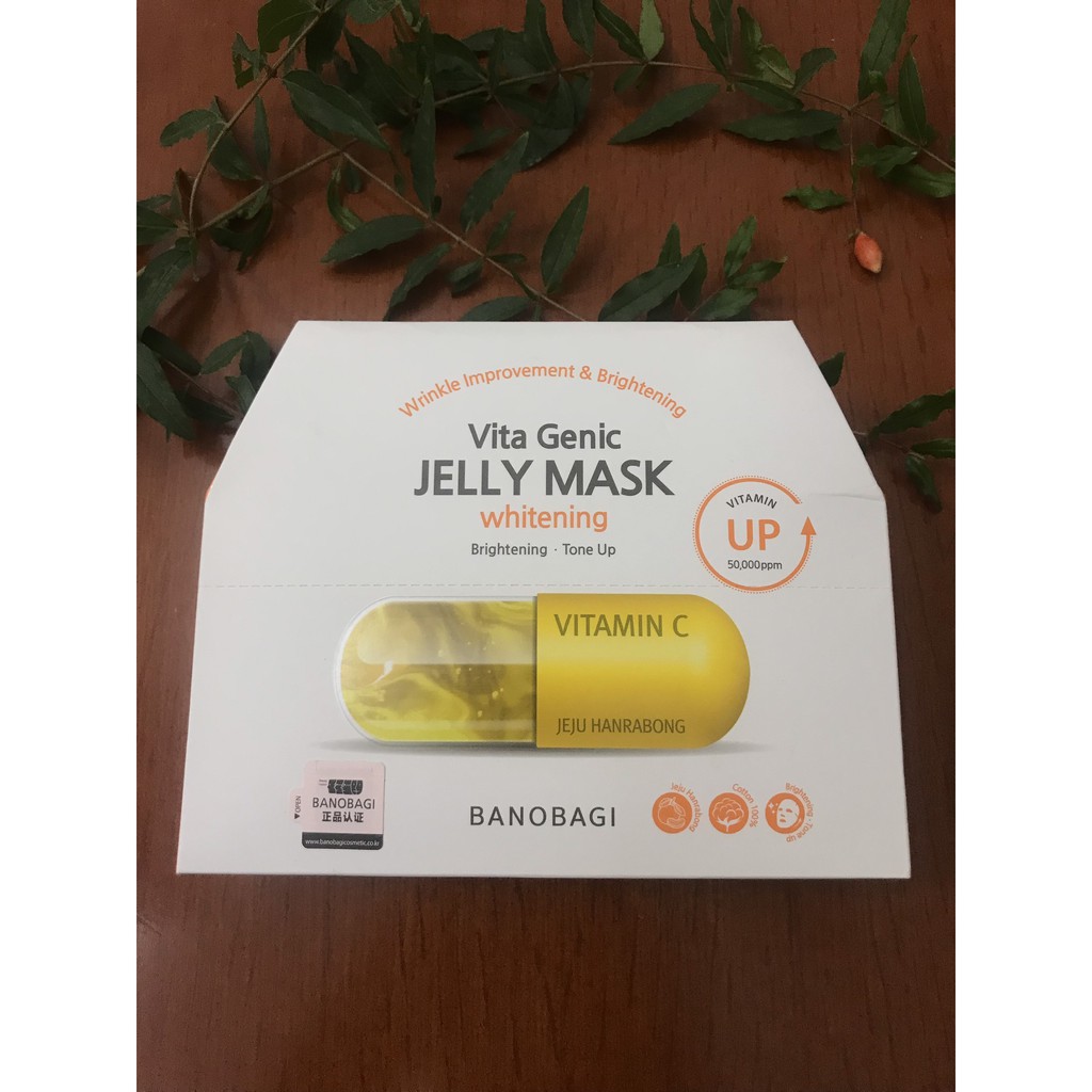 Mặt nạ Banobagi Vita Genic Jelly - hộp 10 miếng