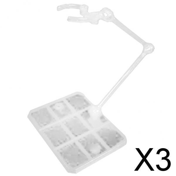 Đế Trưng Bày Mô Hình Gundam Les Fleurs 3xAction Màu Trắng Tỉ Lệ 1 / 144