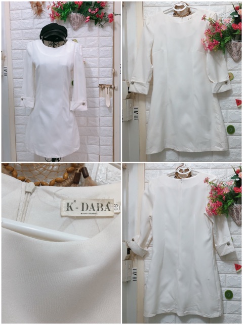 Đầm kiểu tay dài sang chảnh dưới 60 kg