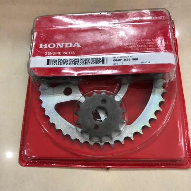Bộ nhông sên dĩa sonic honda chính hãng nk