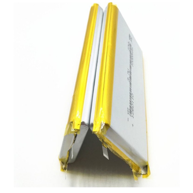 Pin sạc Lithium Polymer LiPo 3.7V 10000mAh 1260100-1260110  37Wh chế pin sạc dự phòng  có mạch bảo vệ