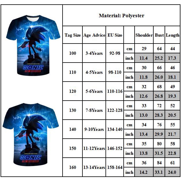 Áo thun tay ngắn cổ tròn in hoạt hình nhím 3D cho bé trai