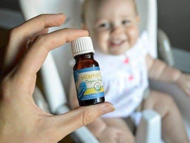 Vitamin D hữu cơ Mommy Bliss Organic Mỹ 90 giọt