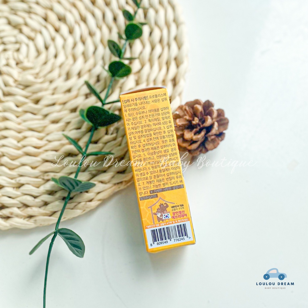Xịt keo ong Babykids JangIn Propolis chính hãng Hàn Quốc 30ml