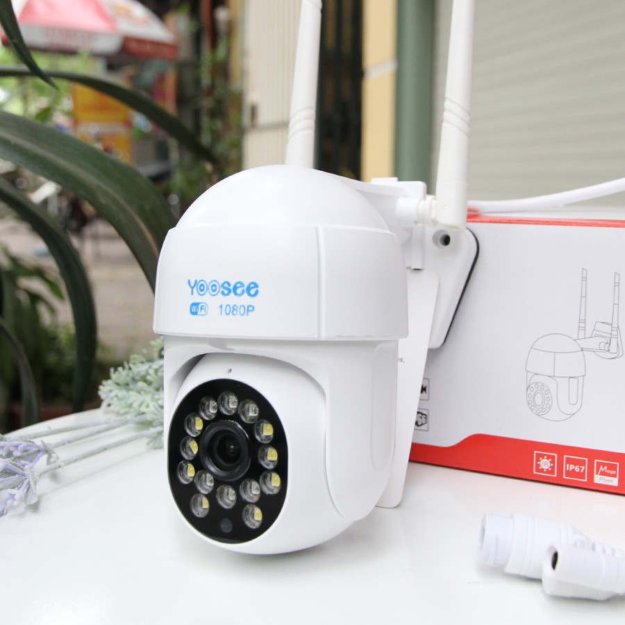 Camera Yoosee Ngoài Trời PTZ 2.0MP 14LED xoay 360 độ