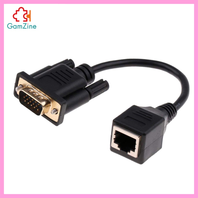 Dây Cáp Chuyển Đổi Vga Sang Rj45 15pins Chất Lượng Cao