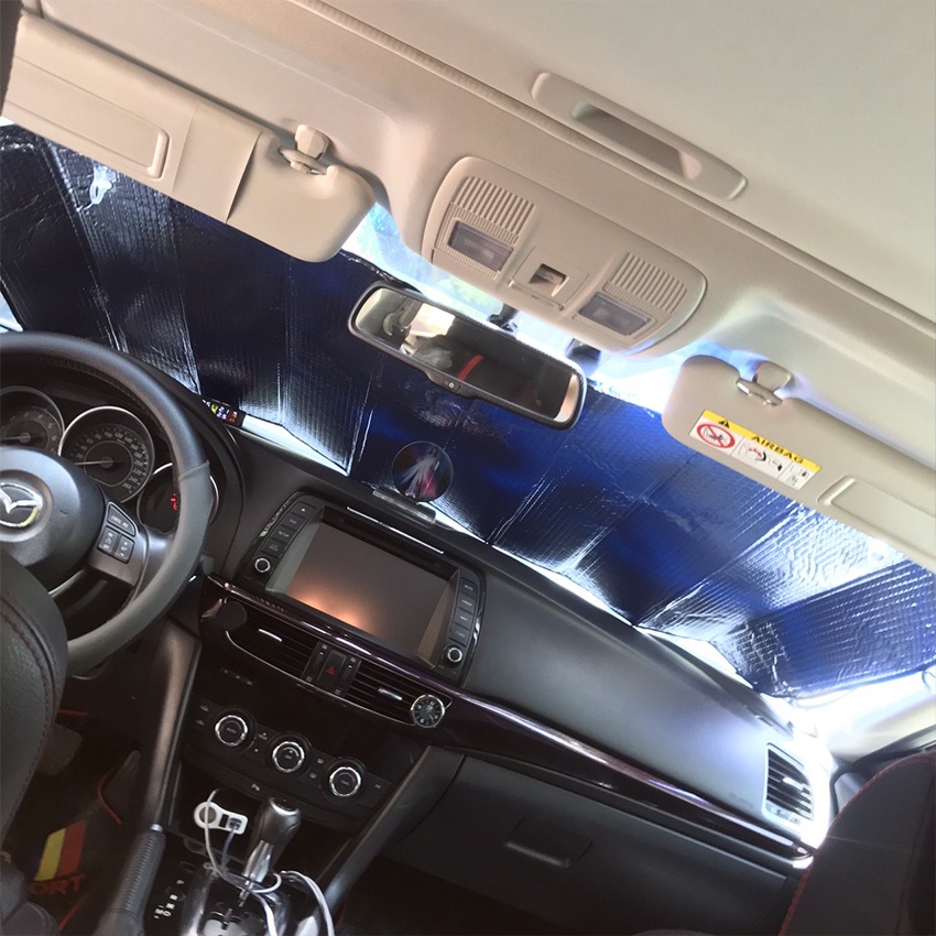 Tấm Chắn Nắng Kính Lái Ô Tô - Tấm Che Nắng Kính Lái, Chống Nóng Ô Tô Loại Dày 4 Lớp | BigBuy360 - bigbuy360.vn