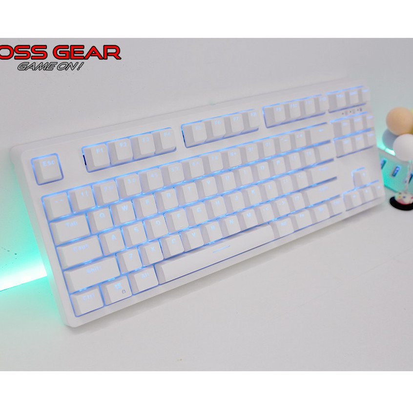 Bàn phím cơ Edra EK387 Ice White EK384 Royal Kludge RK918 ♥️Freeship♥️ Phím cơ E-Dra EK387 Trắng EK384 Kludge RK918