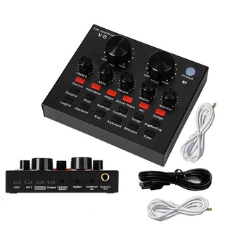 Sound Card V8, Live Karaoke, Kết Nối Bluetooth