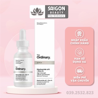 Serum The Ordinary Niacinamide 10% + Zinc 1% - tinh chất dành cho da dầu, mụn