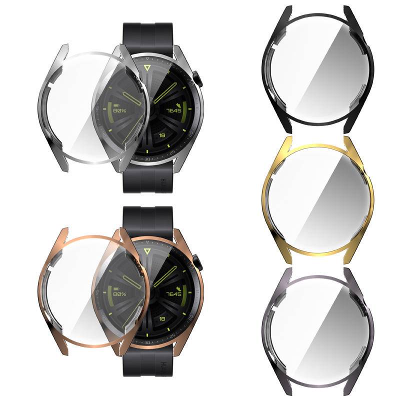Ốp Bảo Vệ Viền Màn Hình Bằng TPU Mềm Cho Huawei Watch GT 3 2 2e 42mm 46mm Magic 2 3 Pro
