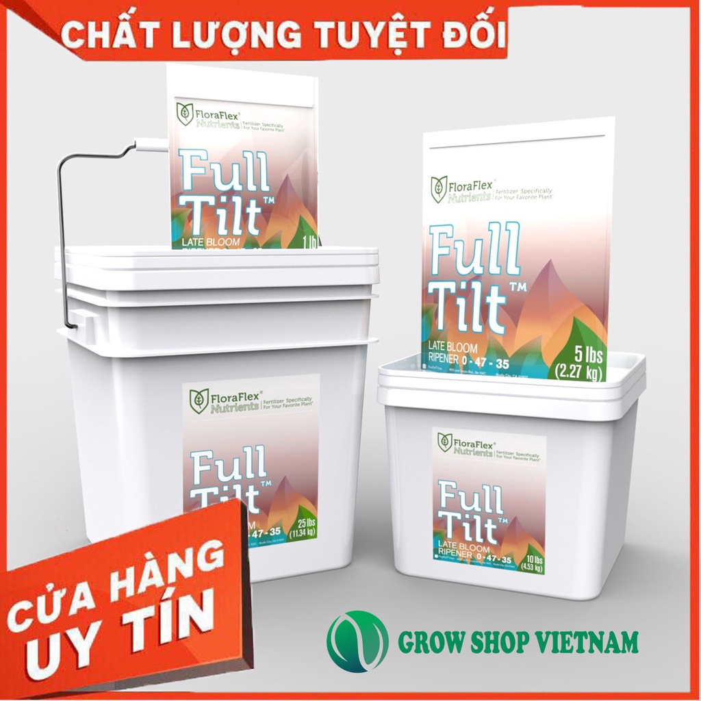 Phân bón  dinh dưỡng Floraflex Full Tilt giúp kích hoa