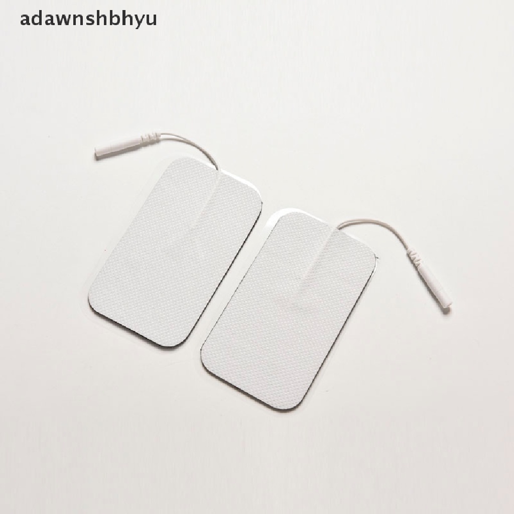 2 Miếng Dán Điện Cực Vật Lý Tự Dính Cỡ Lớn Có Thể Tái Sử Dụng Cho Tens EMS