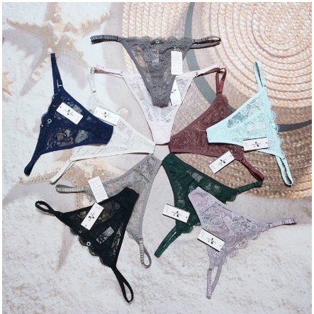 Hot - Quần lót lọt khe ren cao cấp 8001