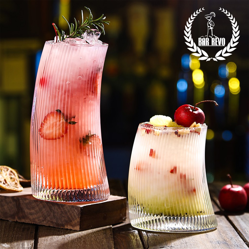 Ly Bravura Khứa Cạnh - Ly Highball CockTail