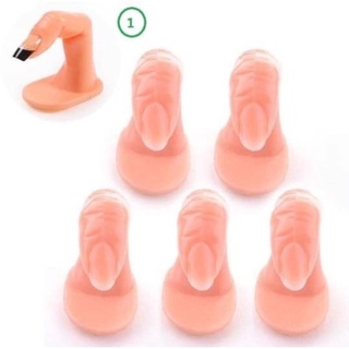 Ngón tay giả tập móng giả gắn nail