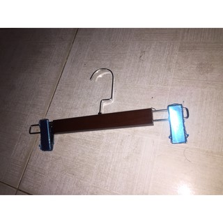 10 móc kẹp gỗ nâu