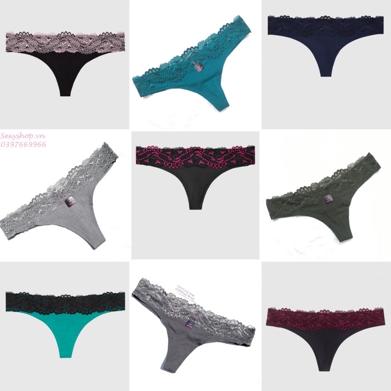 50 mẫu Quần lọt khe la senza size S - 100% Cam kết hài lòng