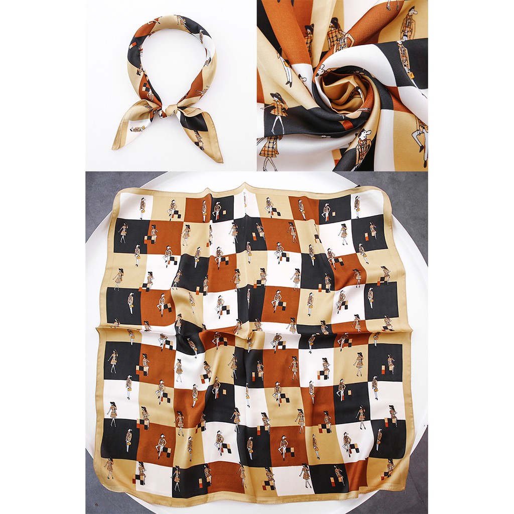 Khăn Turban Bandana Làm Áo Ngực Quàng Cổ Hàn Quốc Nhiều Mẫu