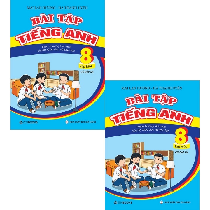 Sách - Bài Tập Tiếng Anh Lớp 8 Tập 1 (Có Đáp Án) - Chương Trình Mới