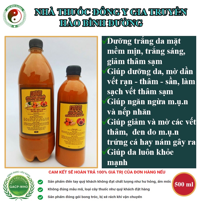 Cốt Rượu Gừng Nghệ Gấc Hạ Thổ Sau Sinh Cho Face Dành Cho Bà Bầu Và Mẹ Sau Sinh