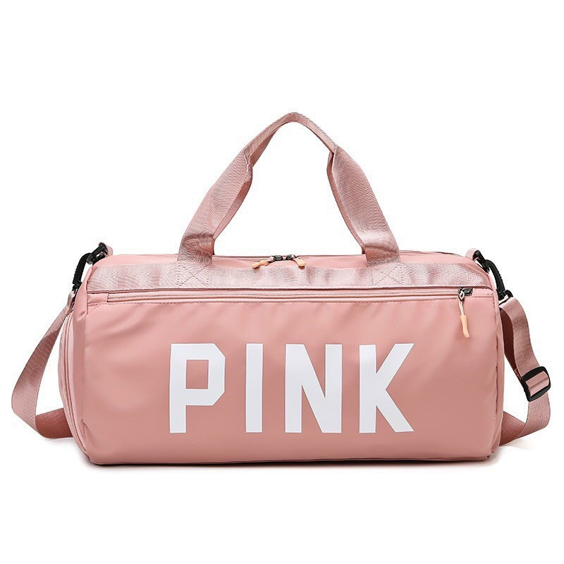 Túi trống túi tiện ích du lịch Pink thời trang hè 2021