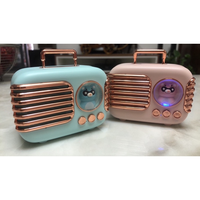 Loa Tivi mini DW02 | loa bluetooth tivi dễ thương âm trong thiết kế đẹp, pin bền