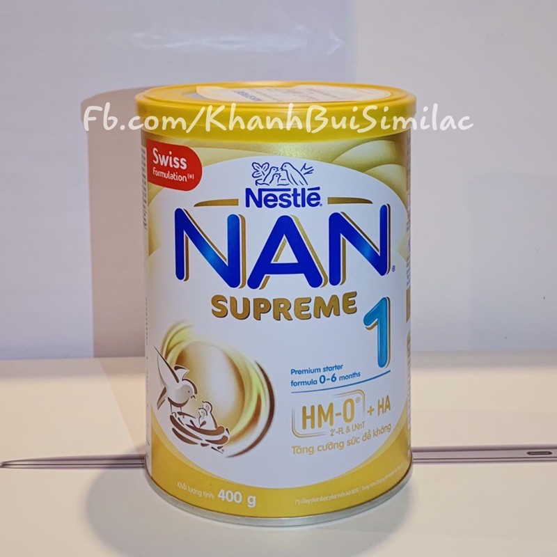 Sữa bột Nan Supreme 1 400g