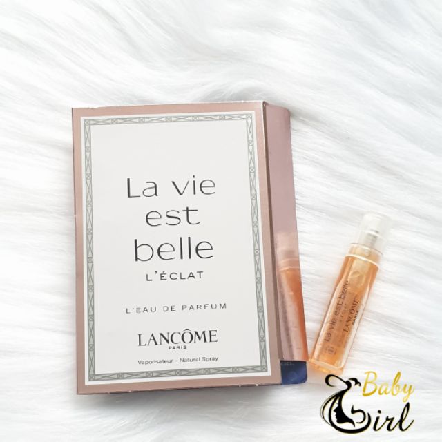 [SIÊU PHẨM] Nước hoa sample chính hãng nữ Lancome Lavie Est Belle 2ml | Thế Giới Skin Care