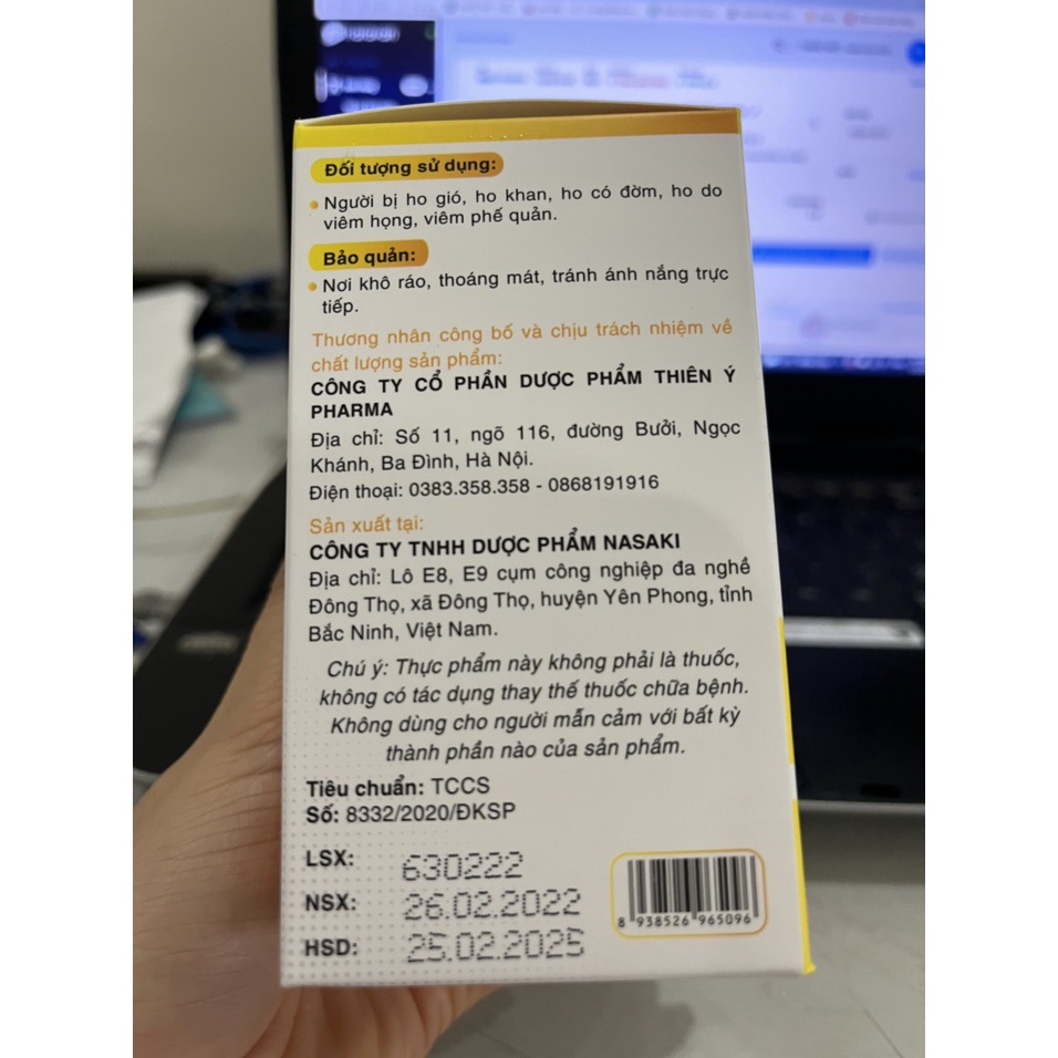 An phế ST hỗ trợ bổ phế