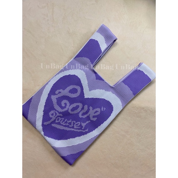 Túi đeo tay len dệt kim túi picnic túi đi biển mùa hè