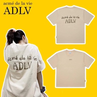 Glossy basic logo beige - áo thun adlv