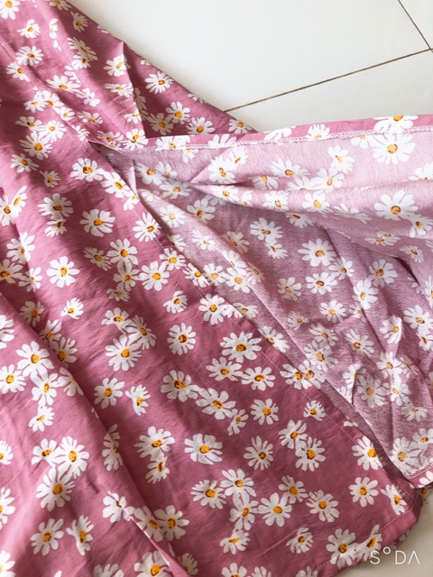 Váy 2 dây cúc họa mi | BigBuy360 - bigbuy360.vn