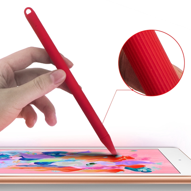 Hộp đựng bút cảm ứng Apple Pencil chất liệu silicon mềm