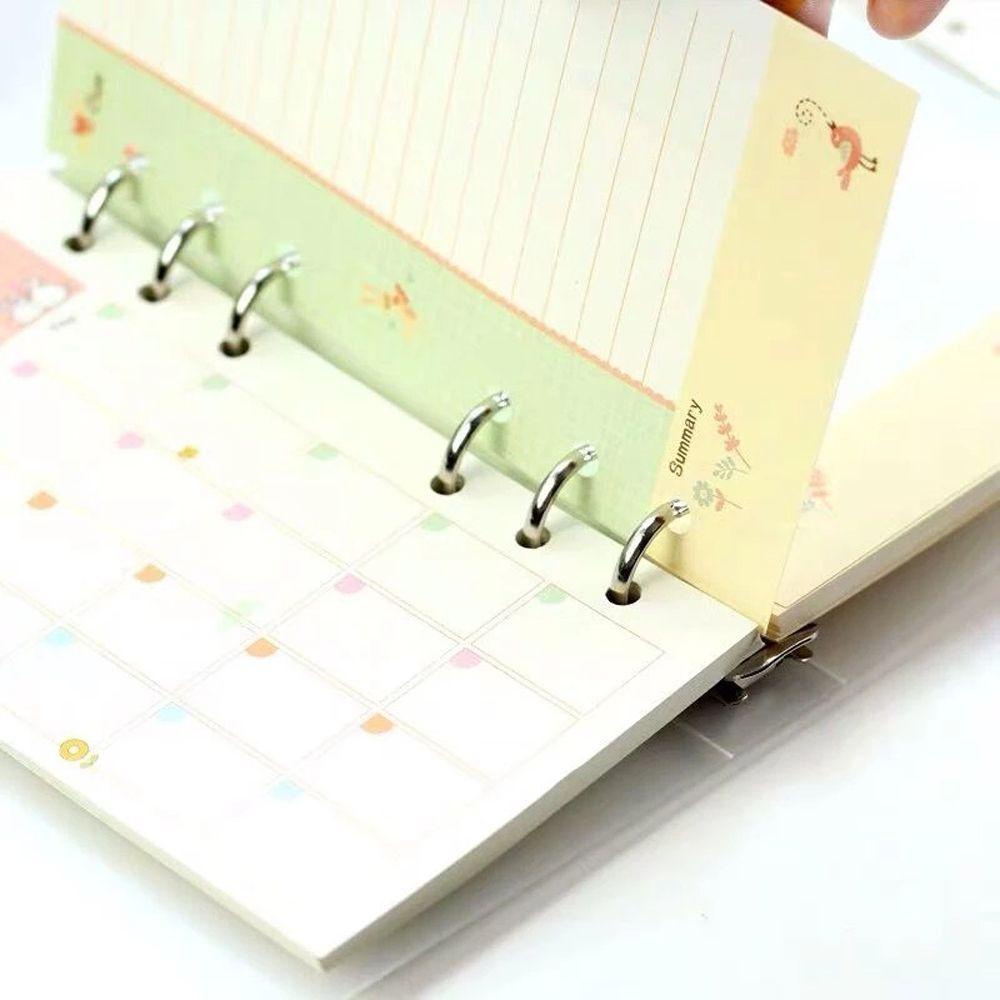 Bộ 45 Tờ Giấy Rời Agenda Lập Kế Hoạch Hàng Ngày Cho Học Sinh A5 A6