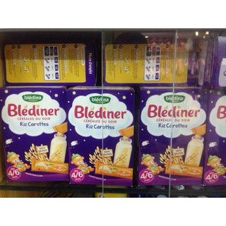 Bột pha sữa Bledina cho bé Pháp vị carot lúa mạch 144g mẫu mới