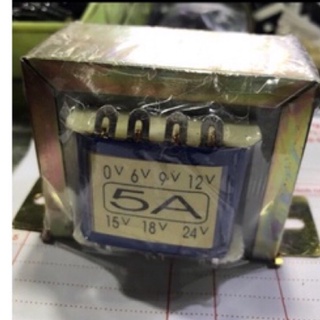 Biến áp nhiều đầu 5a 0v-6v-9v-12v-15v-18v-24v