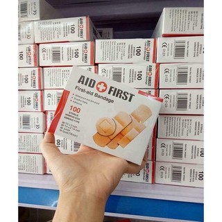 Hộp 100 Băng Gâu Cá Nhân Nhiều Kích Cỡ