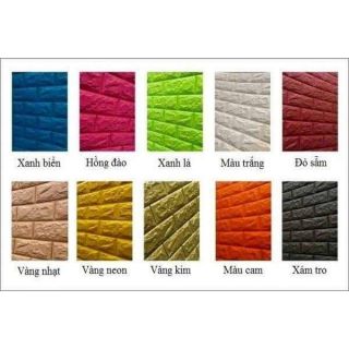 XỐP DÁN TƯỜNG 3D Hàn Quốc 70 x 77cm 3mm